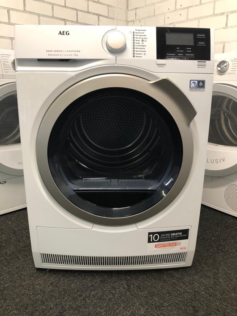 €299 A+++ 8kg AEG 8000 series Warmtepomp droger MET GARANTIE, Witgoed en Apparatuur, Ophalen, Minder dan 85 cm, 8 tot 10 kg, Zo goed als nieuw