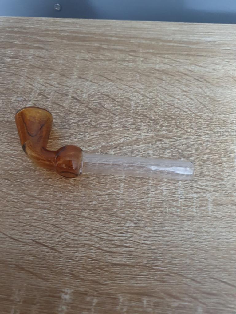 Nieuw glazen pijpje, Verzamelen, Ophalen of Verzenden, Nieuw, (Water)pijp