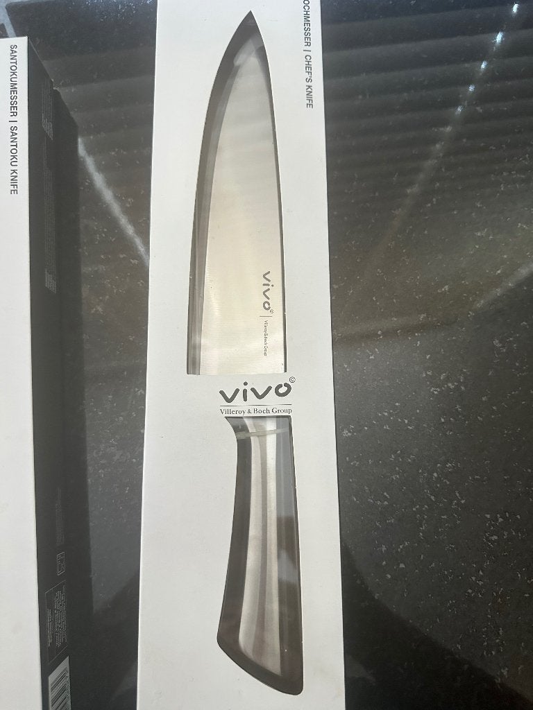 Vivo koksmes en santokumes, Villeroy & Boch, Los bestek, Keukenmes, Nieuw