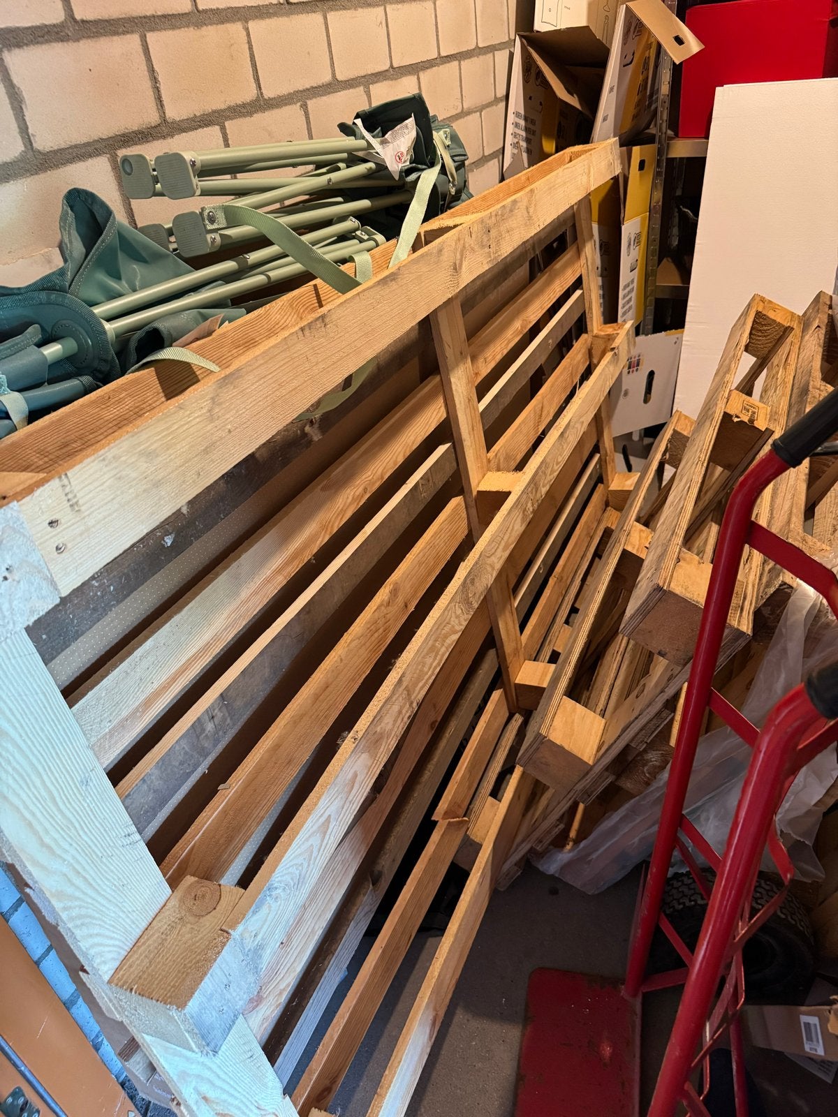 Houten Pallets - Gratis af te halen, Ophalen, Gebruikt, 50 mm of meer, Pallet