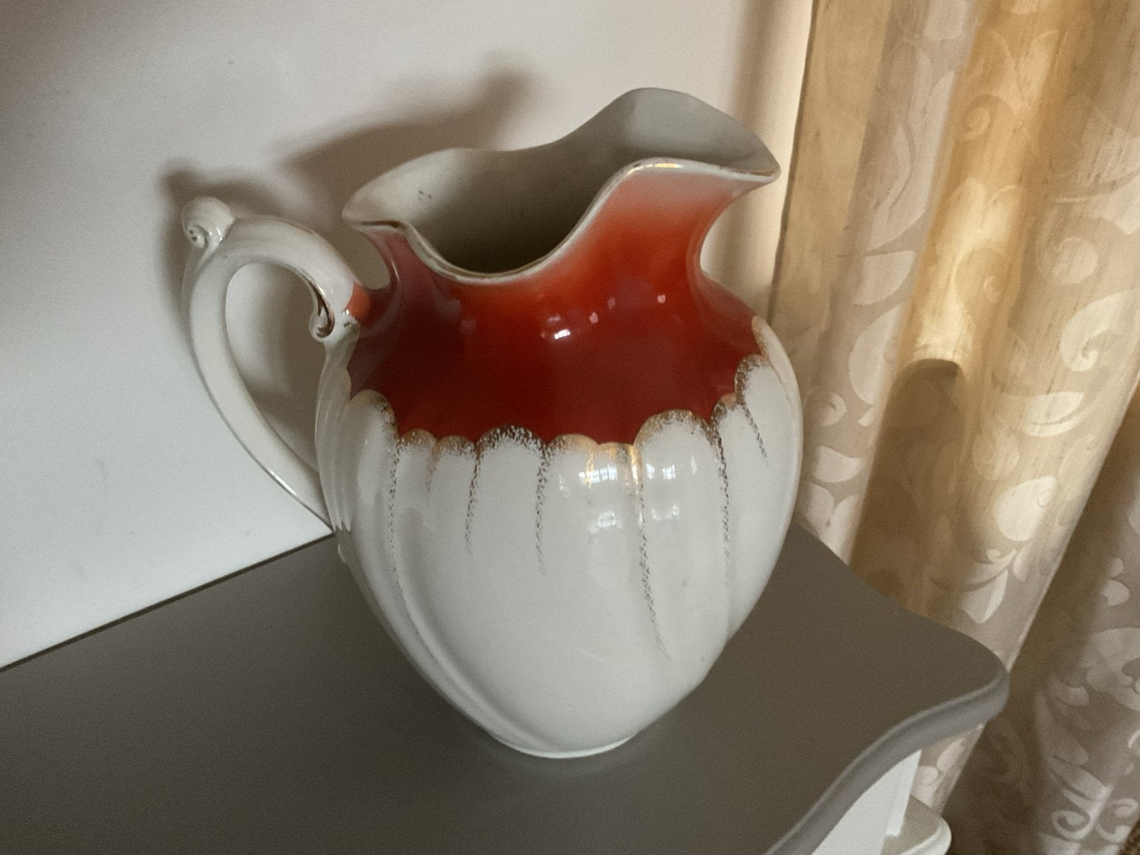 Antieke  waterkan ( lampetkan), Ophalen