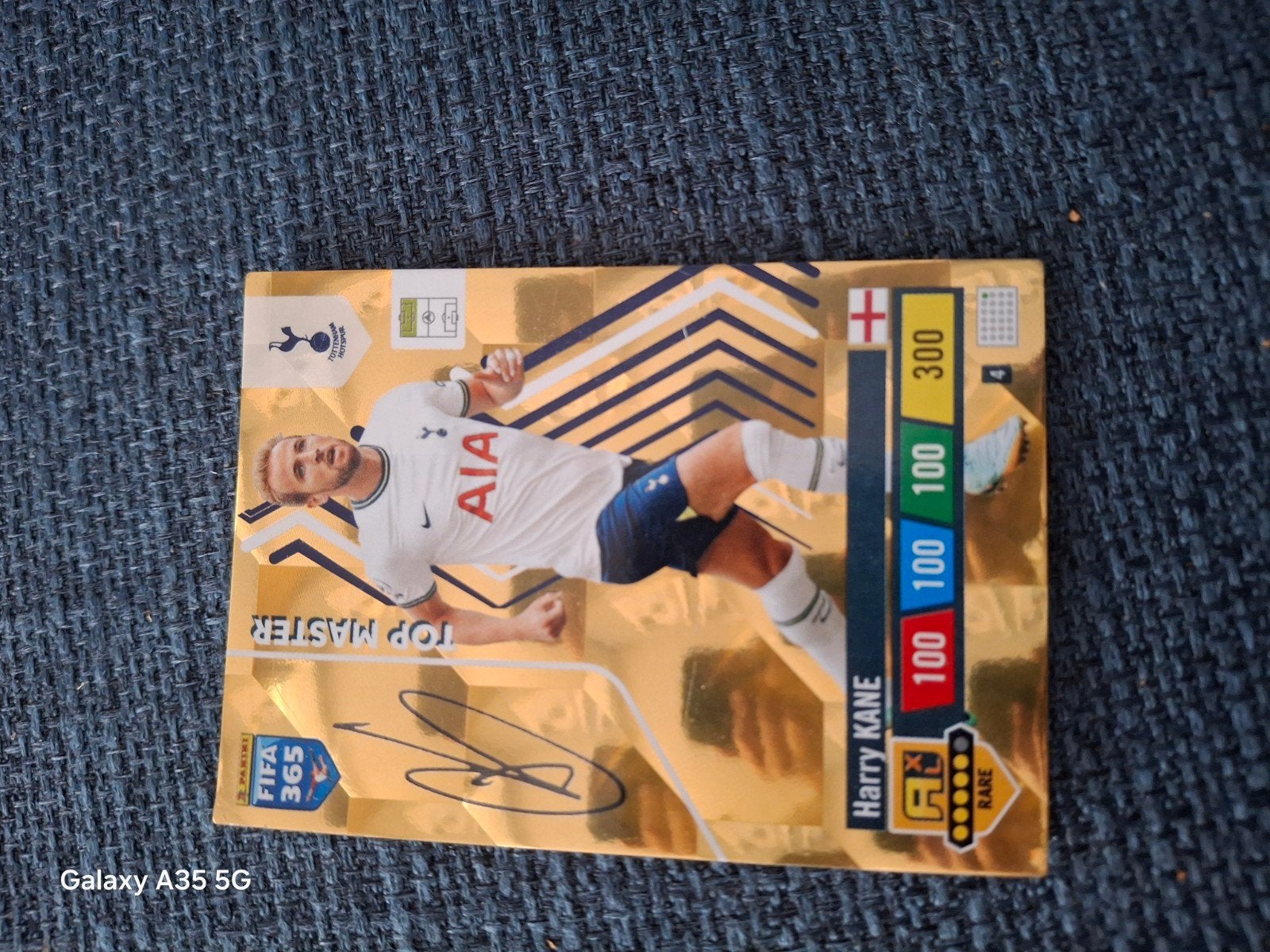 Harry kane handtekening kaart, Ophalen, 1:50 of kleiner