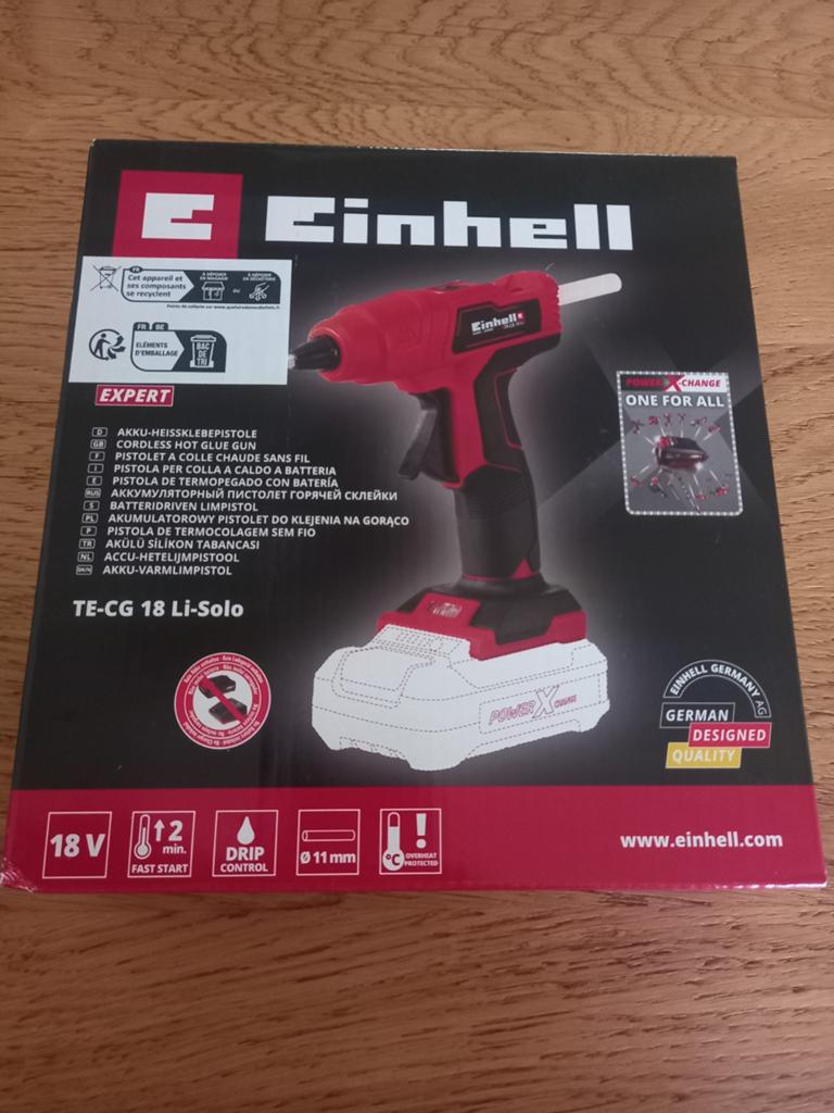 Einhell Accu Hetelijmpistool, 18 V nieuw in doos, Ophalen of Verzenden, Nieuw