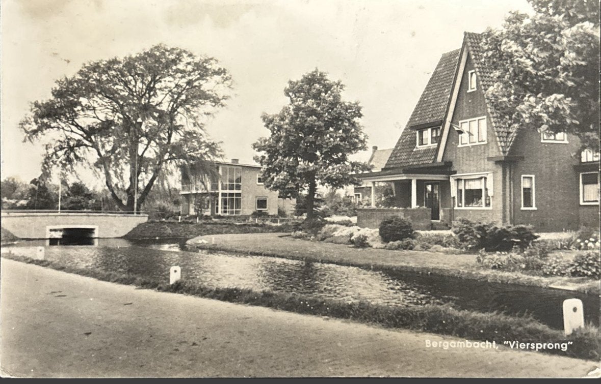Bergambacht, Viersprong, Ophalen of Verzenden, 1960 tot 1980, Gelopen, Zuid-Holland