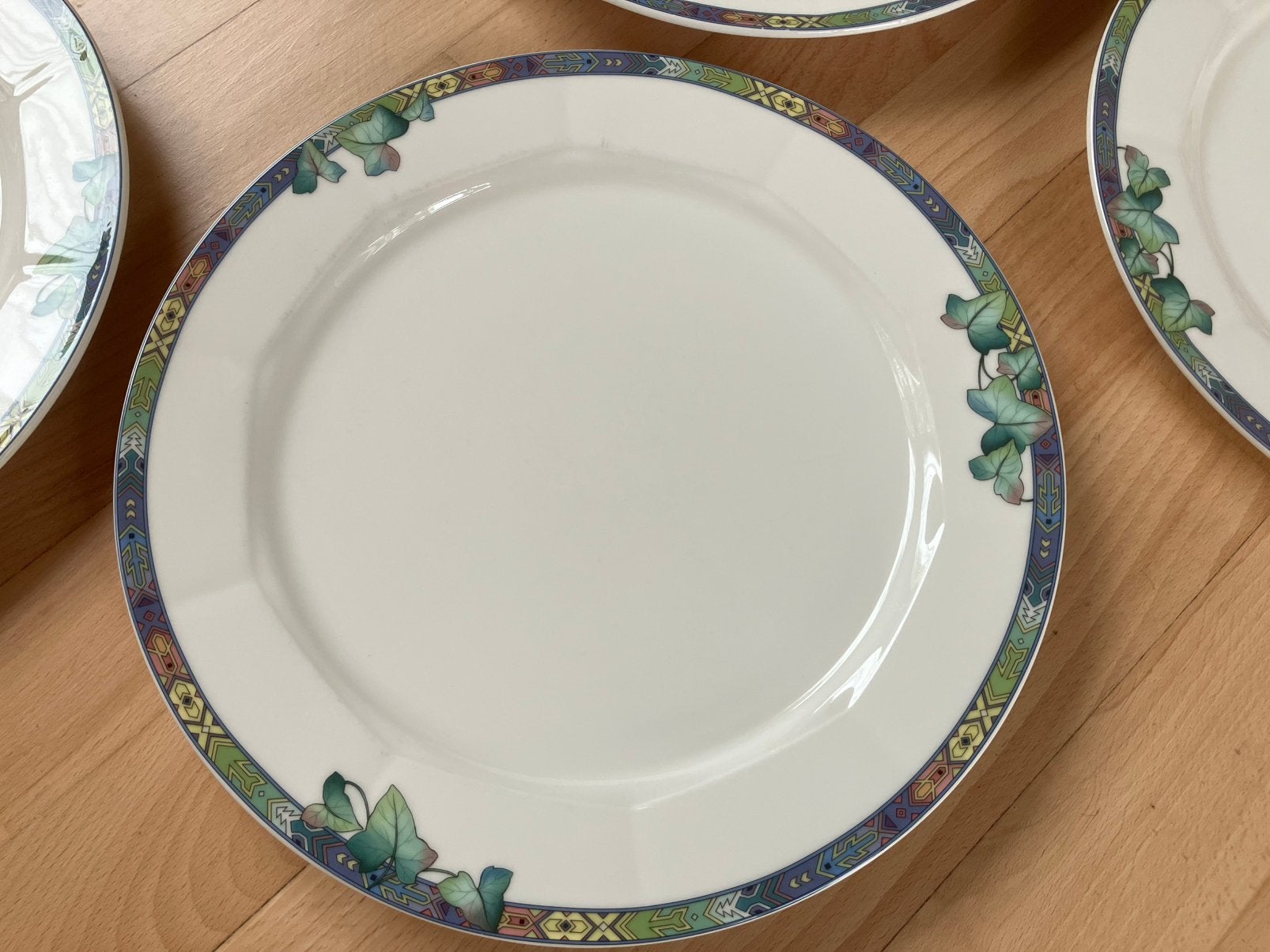 5 grote borden/schalen Villeroy&Boch Pasadena Luxembourg, Huis en Inrichting, Villeroy & Boch, Ophalen of Verzenden, Zo goed als nieuw