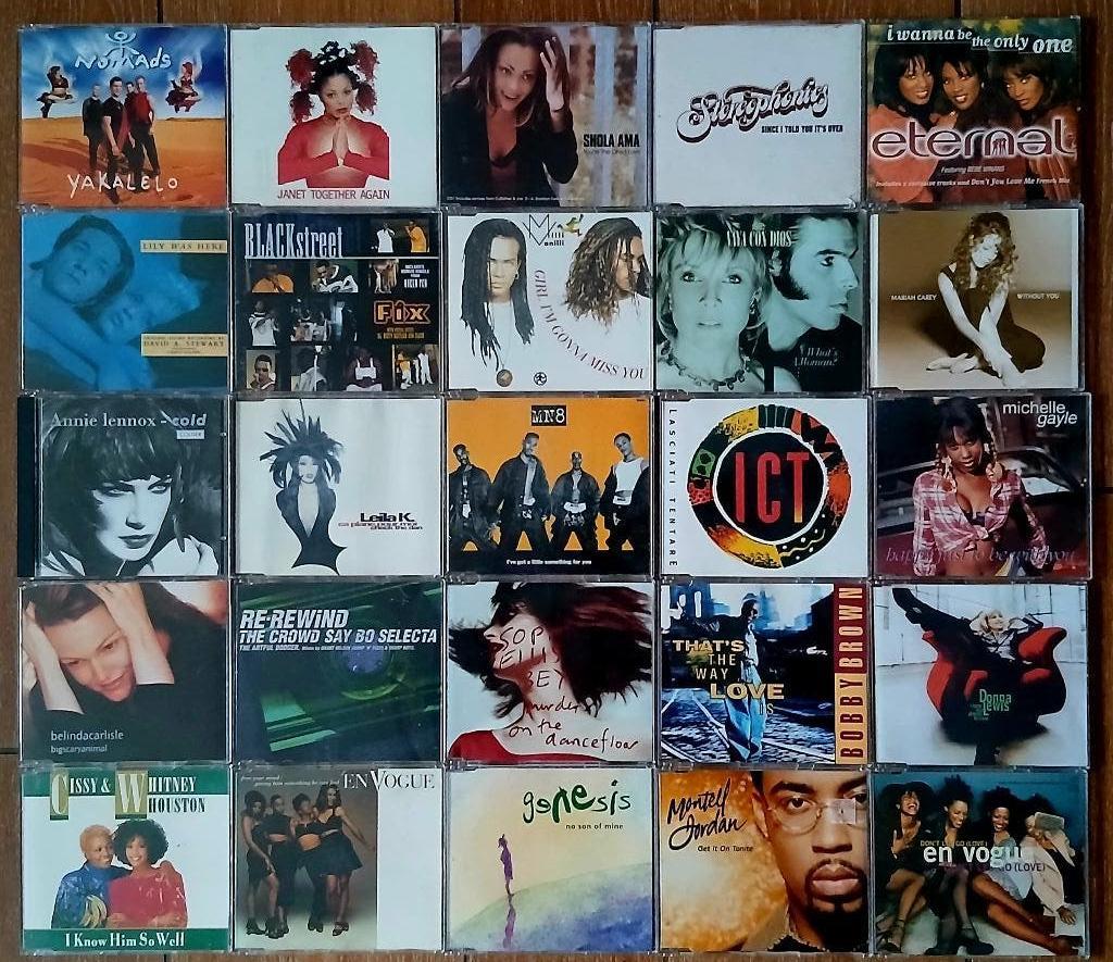Partij CD Maxisingles 240 Stuks, Maxi-single, Ophalen of Verzenden, Zo goed als nieuw, Pop