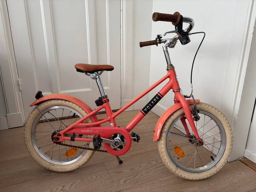 Volare Melody 16 inch kinderfiets - Gebruikt, Ophalen, Gebruikt, Velgrem, 16 tot 20 inch