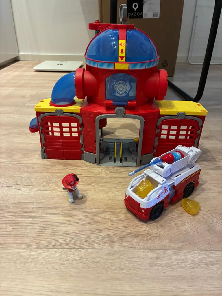 Brandweerkazerne Paw Patrol, Ophalen, Zo goed als nieuw, 2 tot 4 jaar