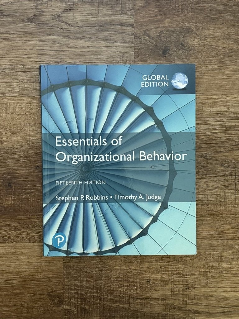 Essentials of Organizational Behavior 15th Ed - Robbins, Ophalen of Verzenden, Gamma, Zo goed als nieuw, HBO