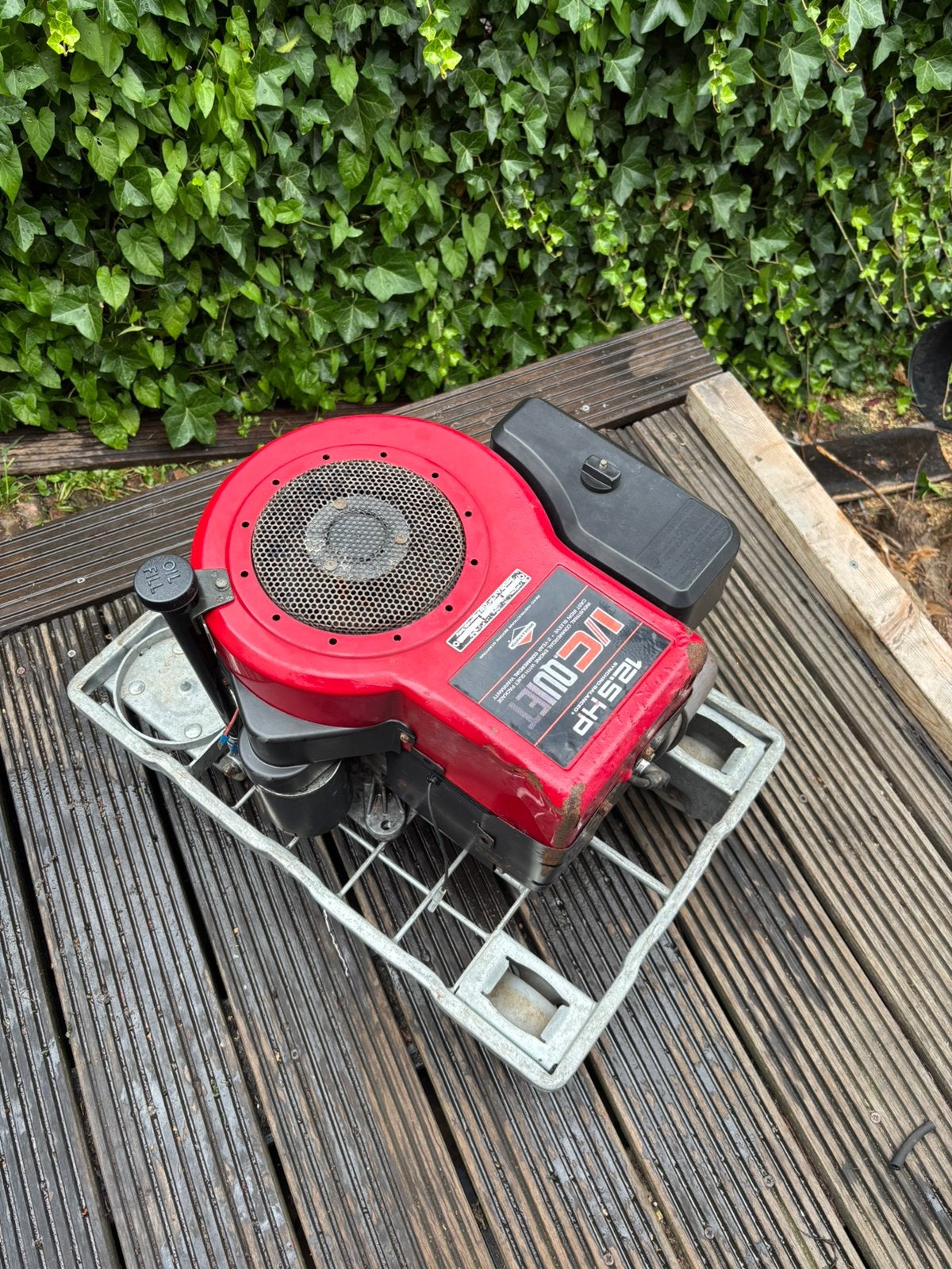 Briggs & Stratton 12,5PK, Ophalen, Gebruikt, Elektrische starter