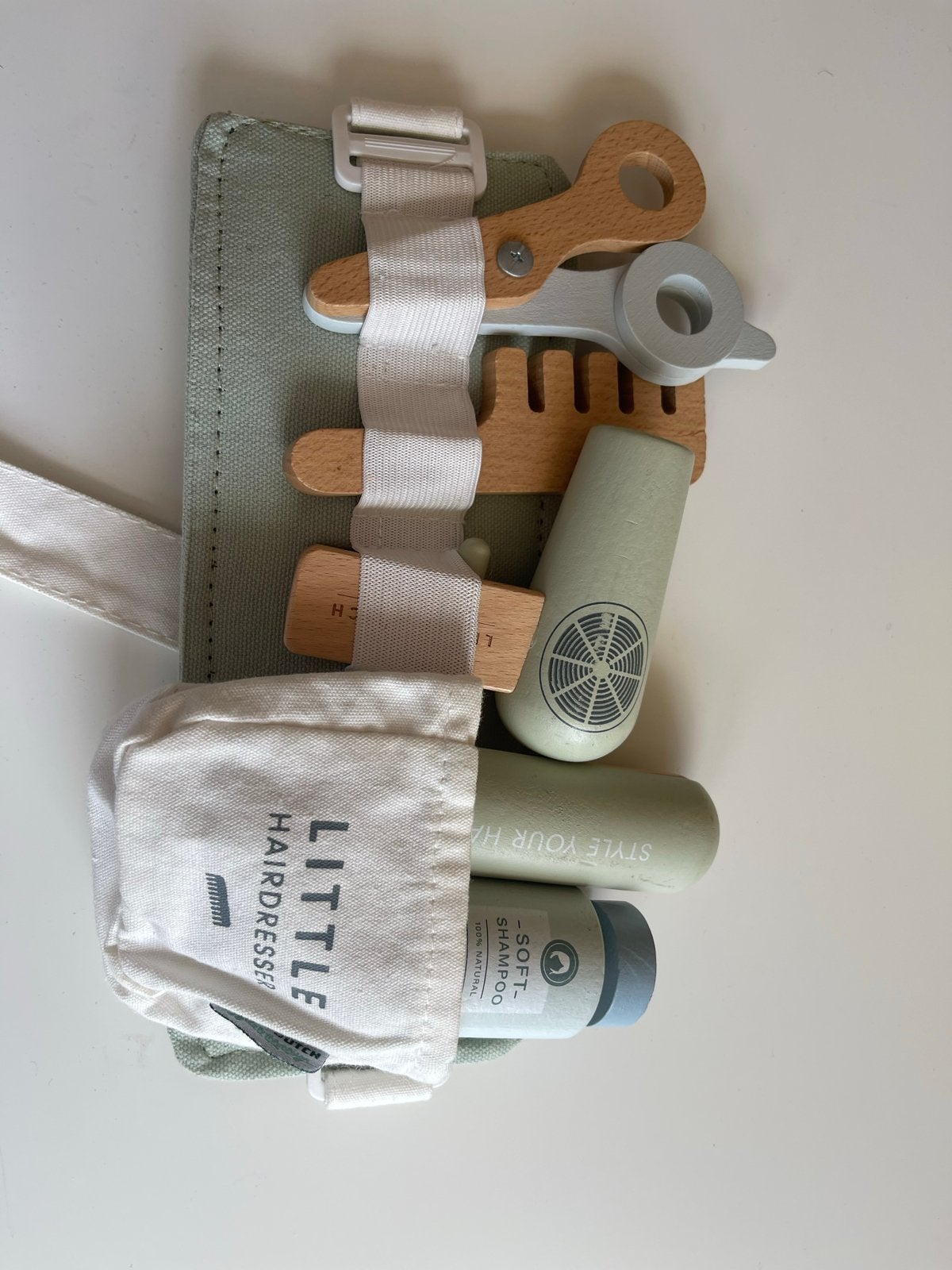 Houten kapperset Little Hairdresser, Ophalen of Verzenden, Zo goed als nieuw, Overige typen