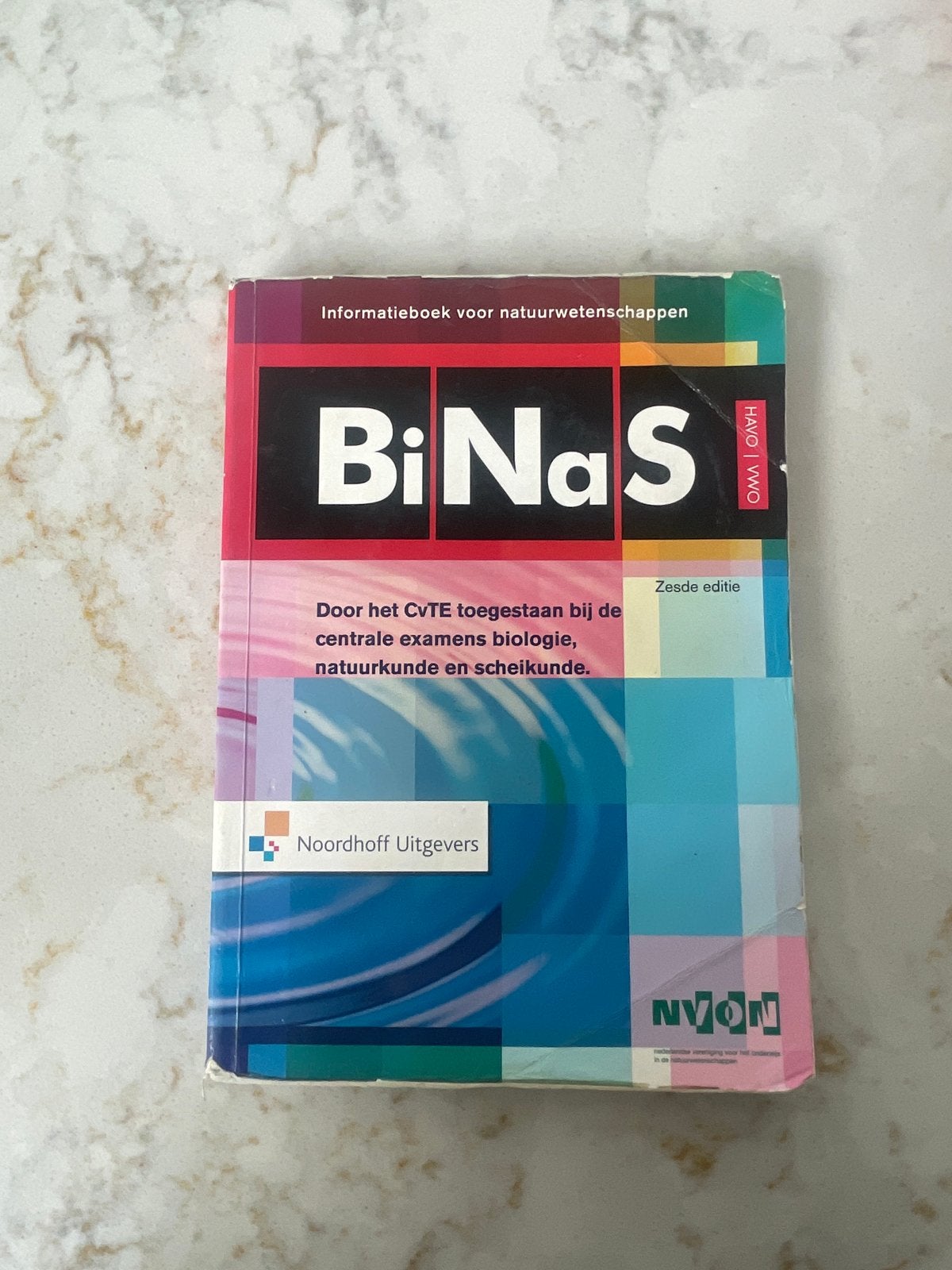 BiNaS HAVO/VWO 6e editie - Informatieboek Natuurwetenschappe, Ophalen of Verzenden, Gelezen, VWO, Biologie