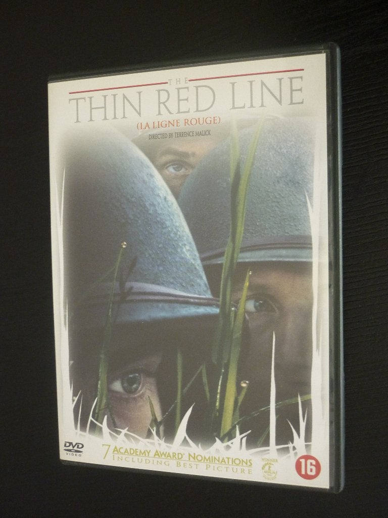 The thin Red Line (originele dvd), Engels, Gebruikt, Vanaf 16 jaar, Nederlands