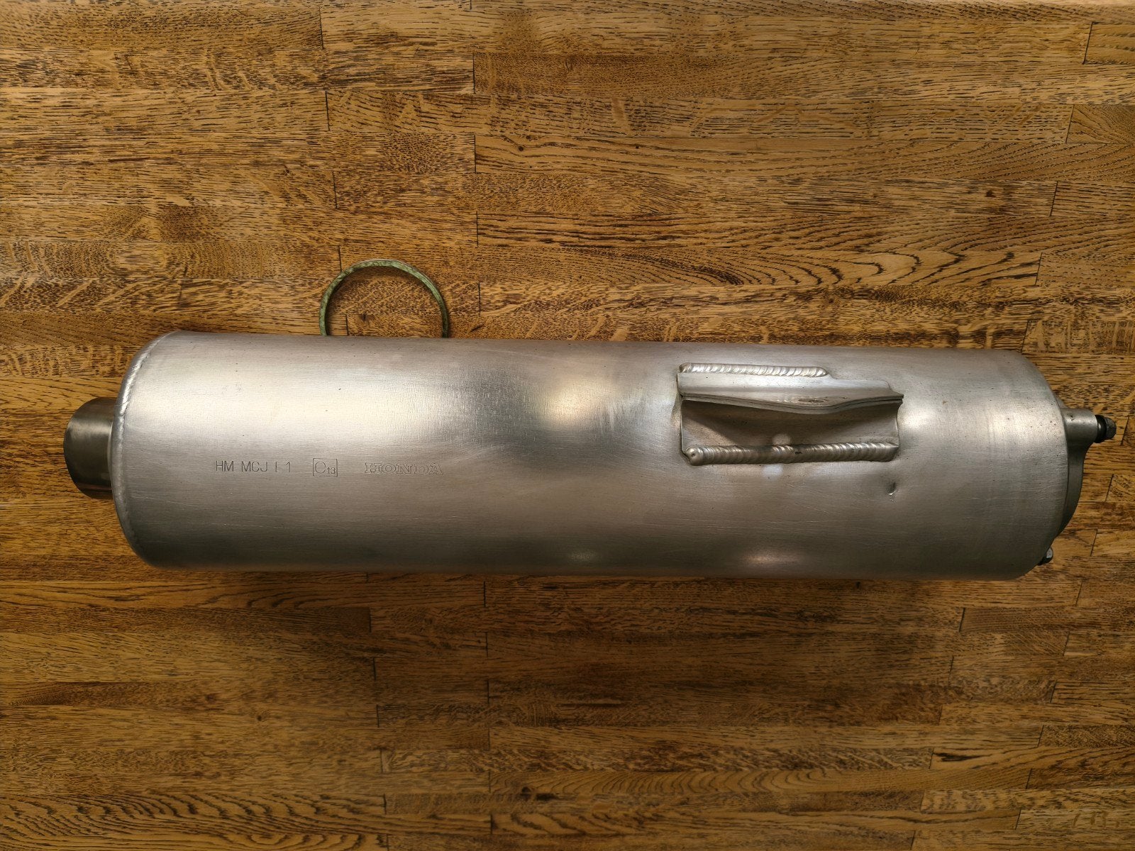 Originele Honda Motorfiets Uitlaatdemper Fireblade SC44, Motoren, Ophalen of Verzenden, Gebruikt