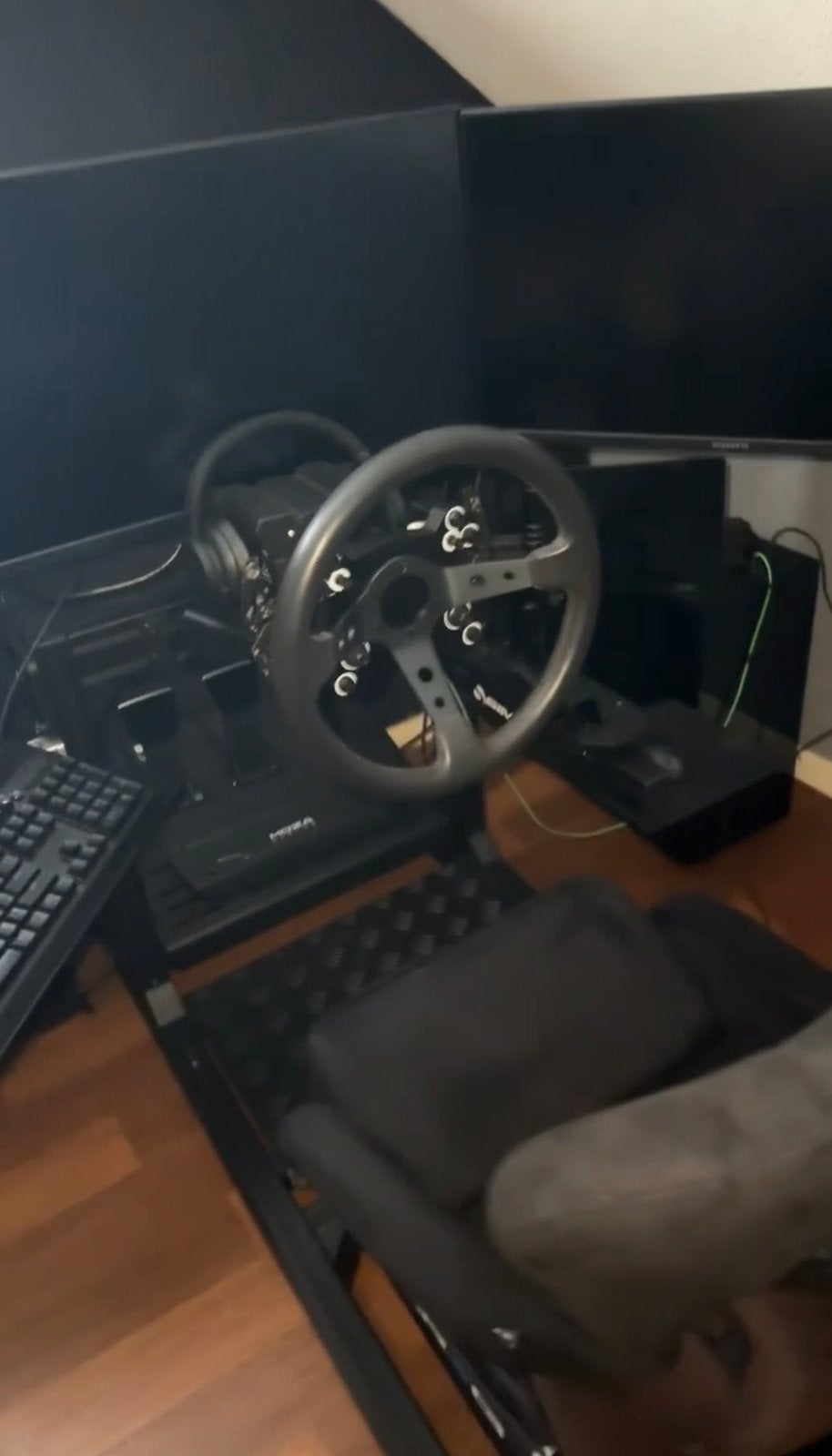 3x monitoren sim racing kantoor, Ophalen of Verzenden, Zo goed als nieuw, Full HD, IPS