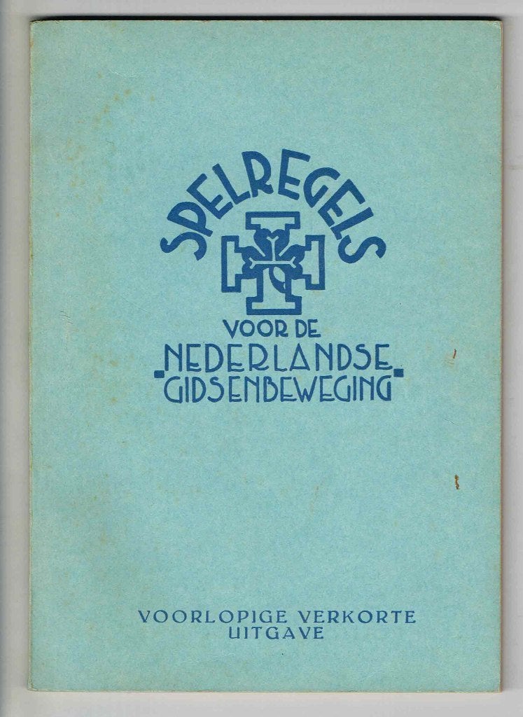scouting Spelregels voor de Nederlandse Gidsenbeweging 1947, Ophalen of Verzenden, Gebruikt, Boek of Tijdschrift