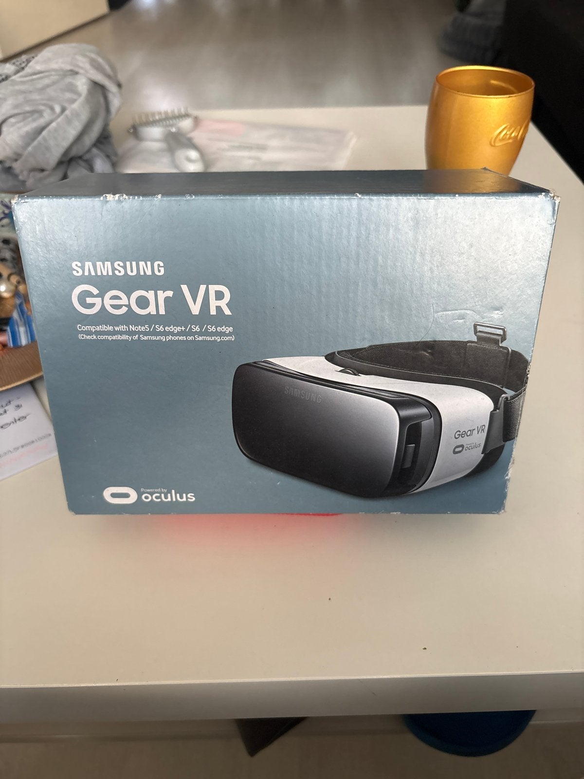 Samsung Gear VR (SM-R322) - Virtual Reality Headset, Ophalen of Verzenden, Zo goed als nieuw, VR-bril, Telefoon