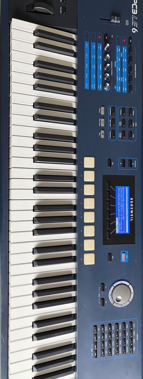 Kurzweil PC3 LE6, Overige aantallen, Zo goed als nieuw, Aanslaggevoelig, Ophalen