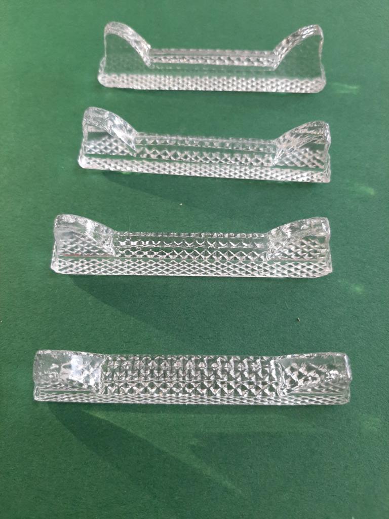 Set van 4 messenleggers -, Antiek en Kunst, Ophalen of Verzenden