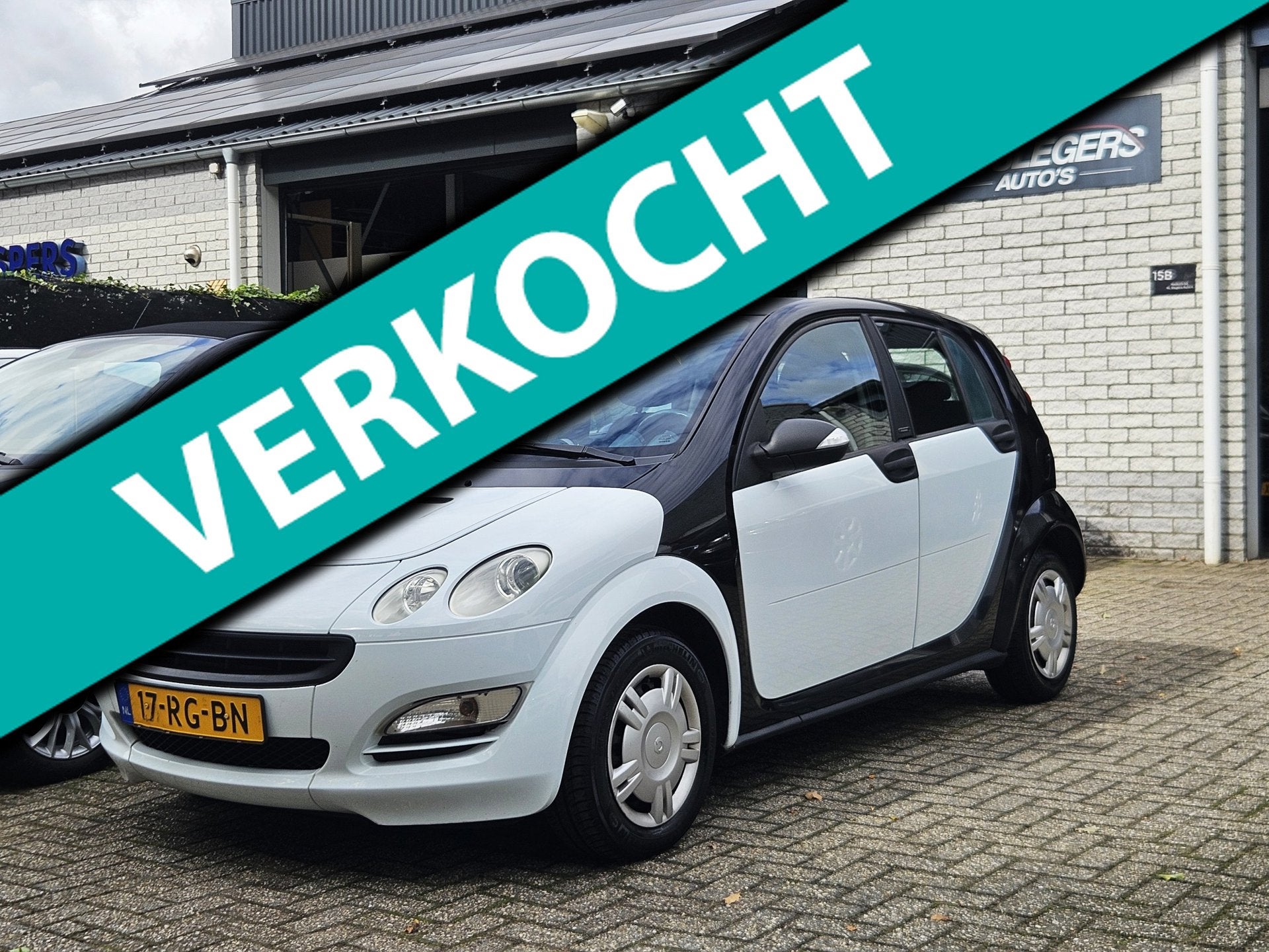 Smart Forfour 1.1 pure exclusive*Airco*Historie*Rijklaar, Voorwielaandrijving, Elektrische ramen, Zwart, Origineel Nederlands