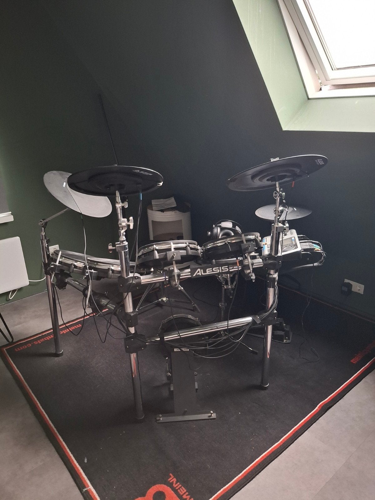 Alesis DM10 MKII Pro Kit Elektronisch Drumstel, Ophalen, Gebruikt, Overige merken, Elektronisch