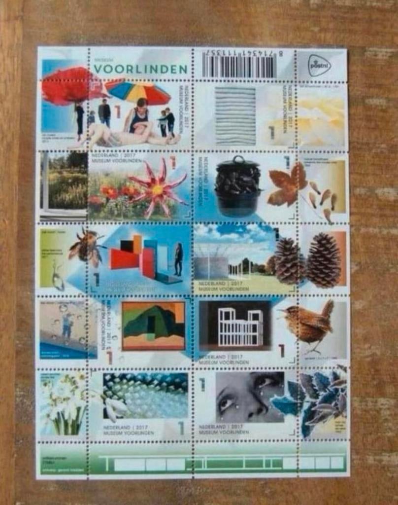 2017 Vel Museum Voorlinden NVPH V3555-3564 Postfris., Ophalen of Verzenden, Na 1940, Postfris