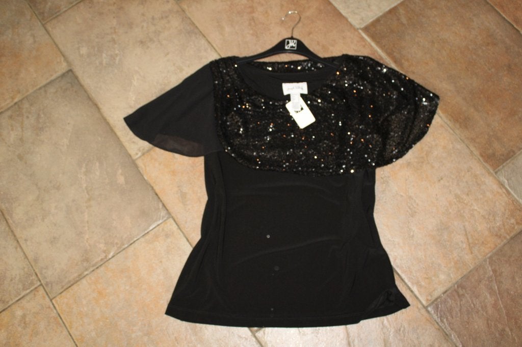 Joseph Ribkoff elegante chique glitter tuniek mt 44, ., Zwart, Maat 42/44 (L), Joseph Ribkoff