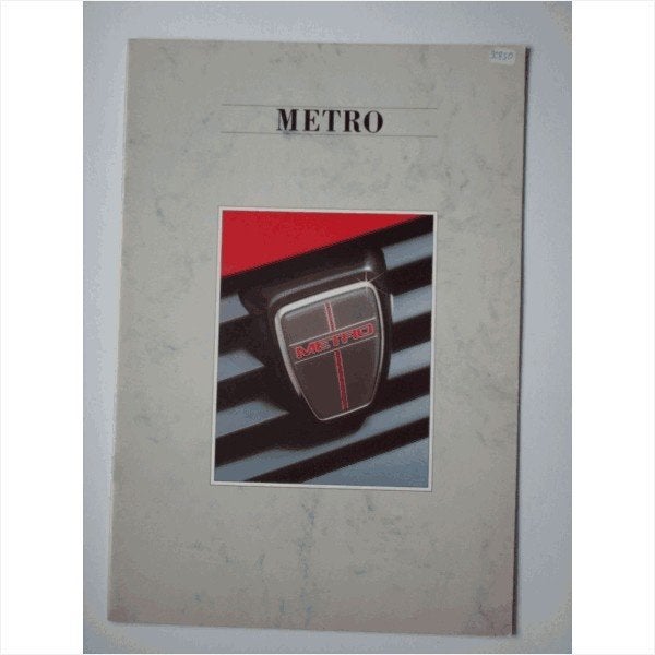 Austin Metro Brochure 1987 #1 Nederlands, Ophalen of Verzenden, Gelezen, Overige merken