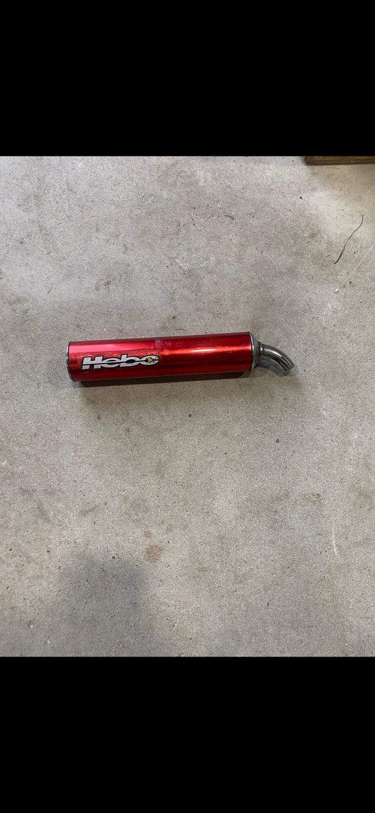 Hebo scooter demper, Fietsen en Brommers, Ophalen, Zo goed als nieuw, Uitlaat, Overige merken