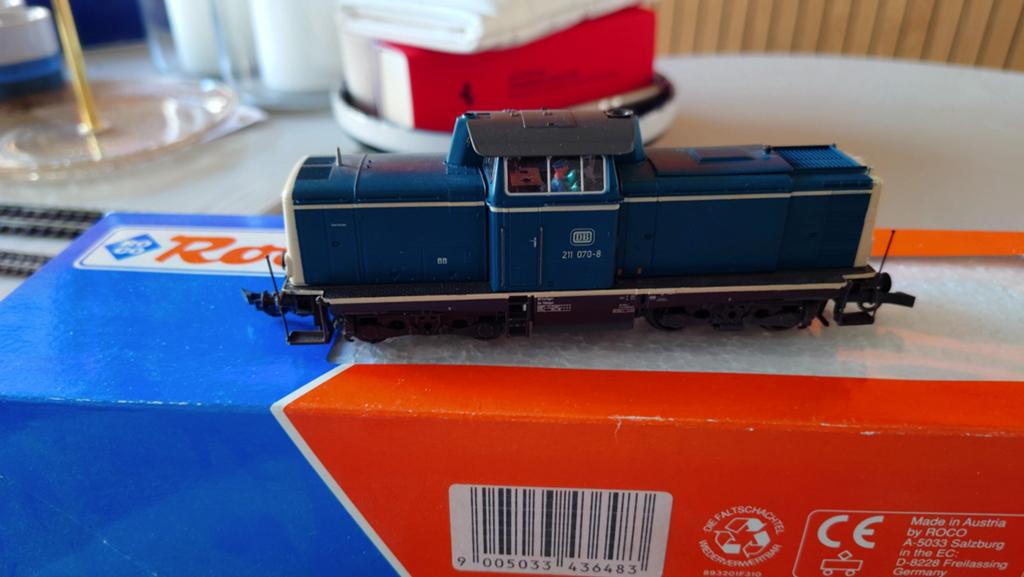 Roco 43648 V100, Hobby en Vrije tijd, Modeltreinen | H0, Ophalen of Verzenden, Gelijkstroom, Locomotief, Roco