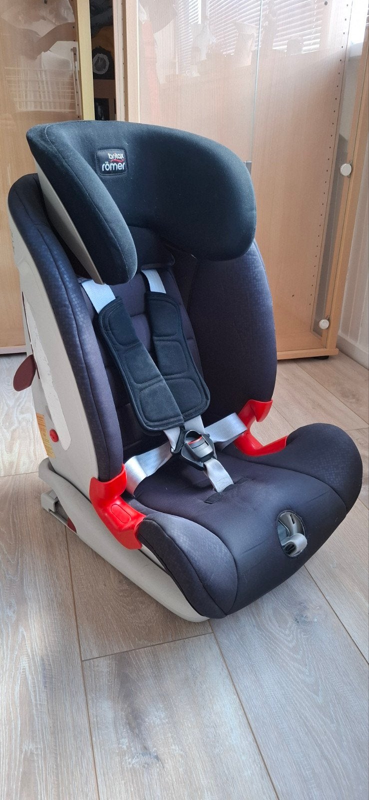 Britax Römer Advansafix RM autostoel - Zwart, Ophalen, Romer, Autogordel of Isofix, Gebruikt