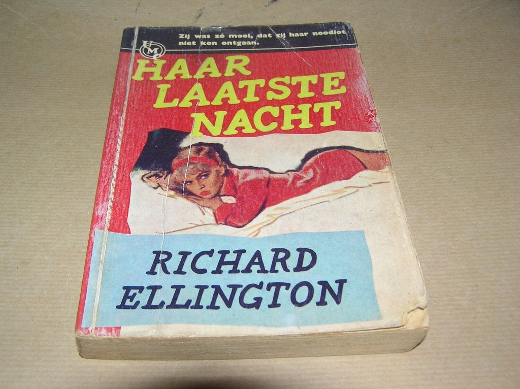 Richard Ellington-HAAR LAATSTE NACHT(UMC-Real 72), Ophalen of Verzenden, Gelezen, Richard Ellington