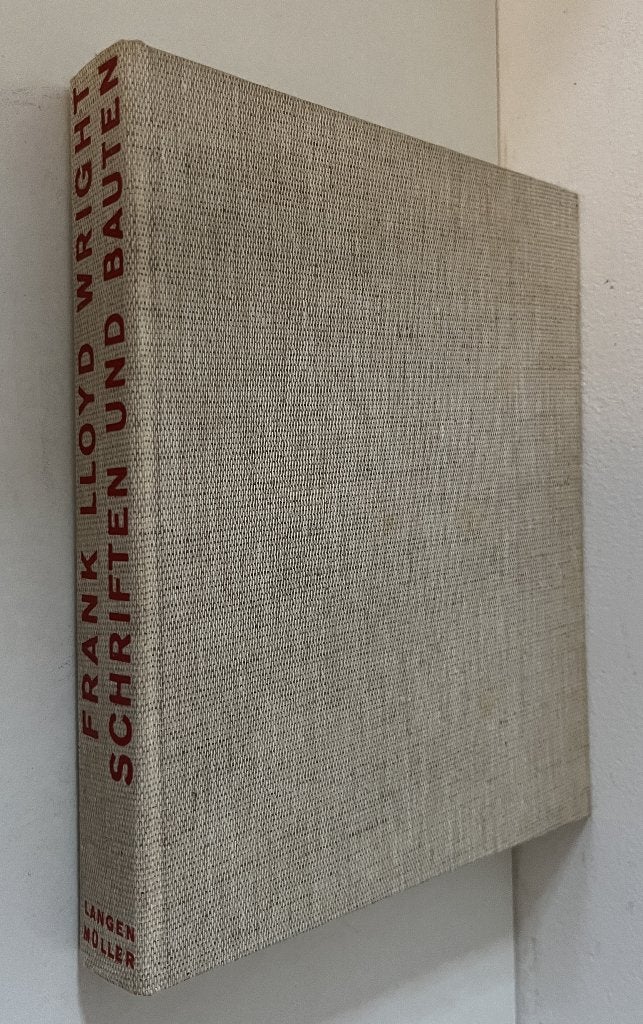 Frank Lloyd Wright. Schriften und Bauten, Ophalen of Verzenden, Gelezen, Architecten