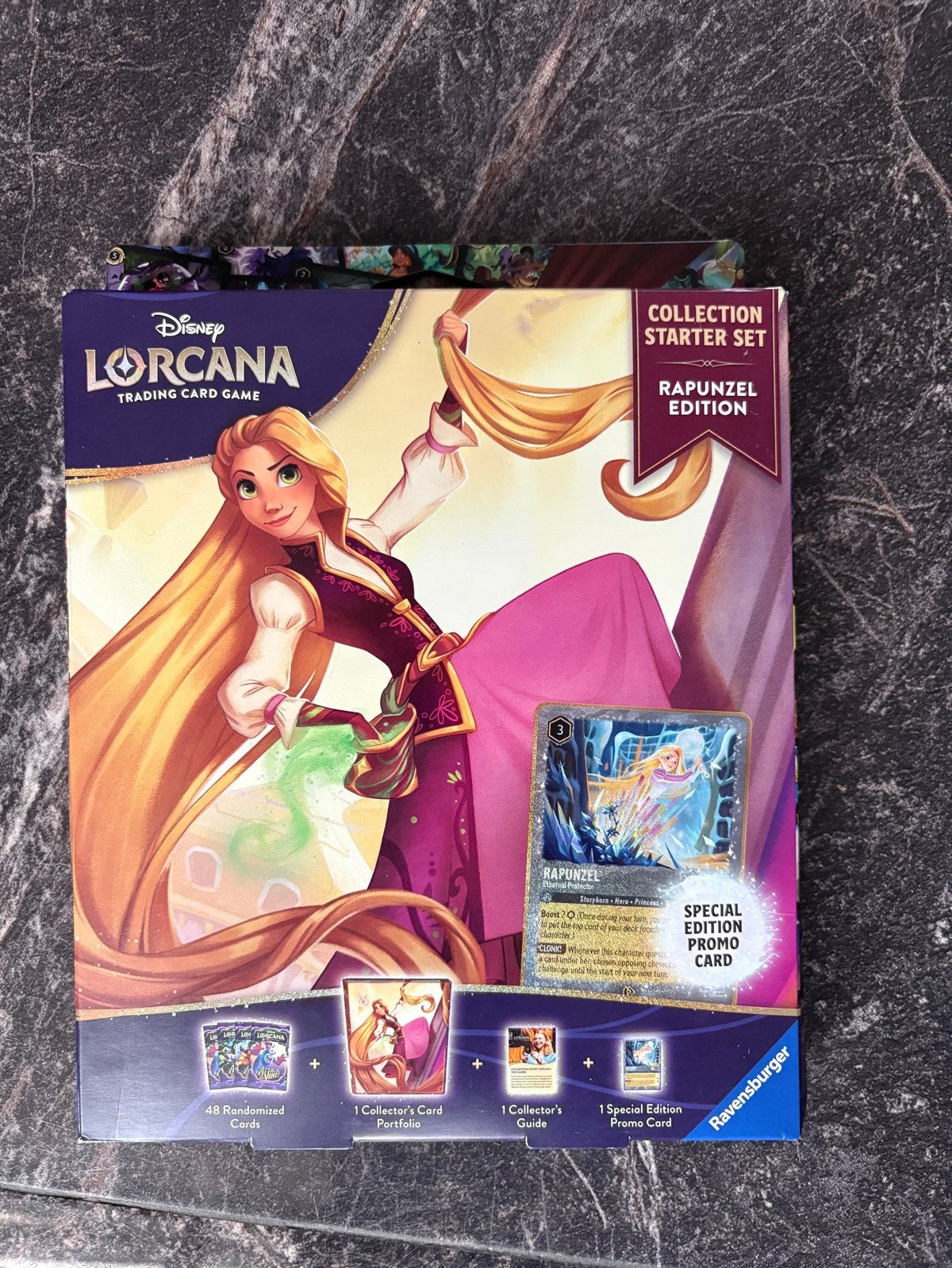 Disney Lorcana Rapunzel Collection Starter Set NIEUW, Ophalen of Verzenden, Nieuw, Starterdeck