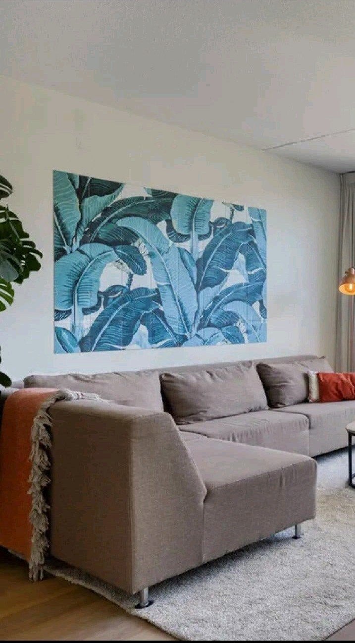 Ixxi Banana Leaf wanddecoratie 160x120, Ophalen of Verzenden