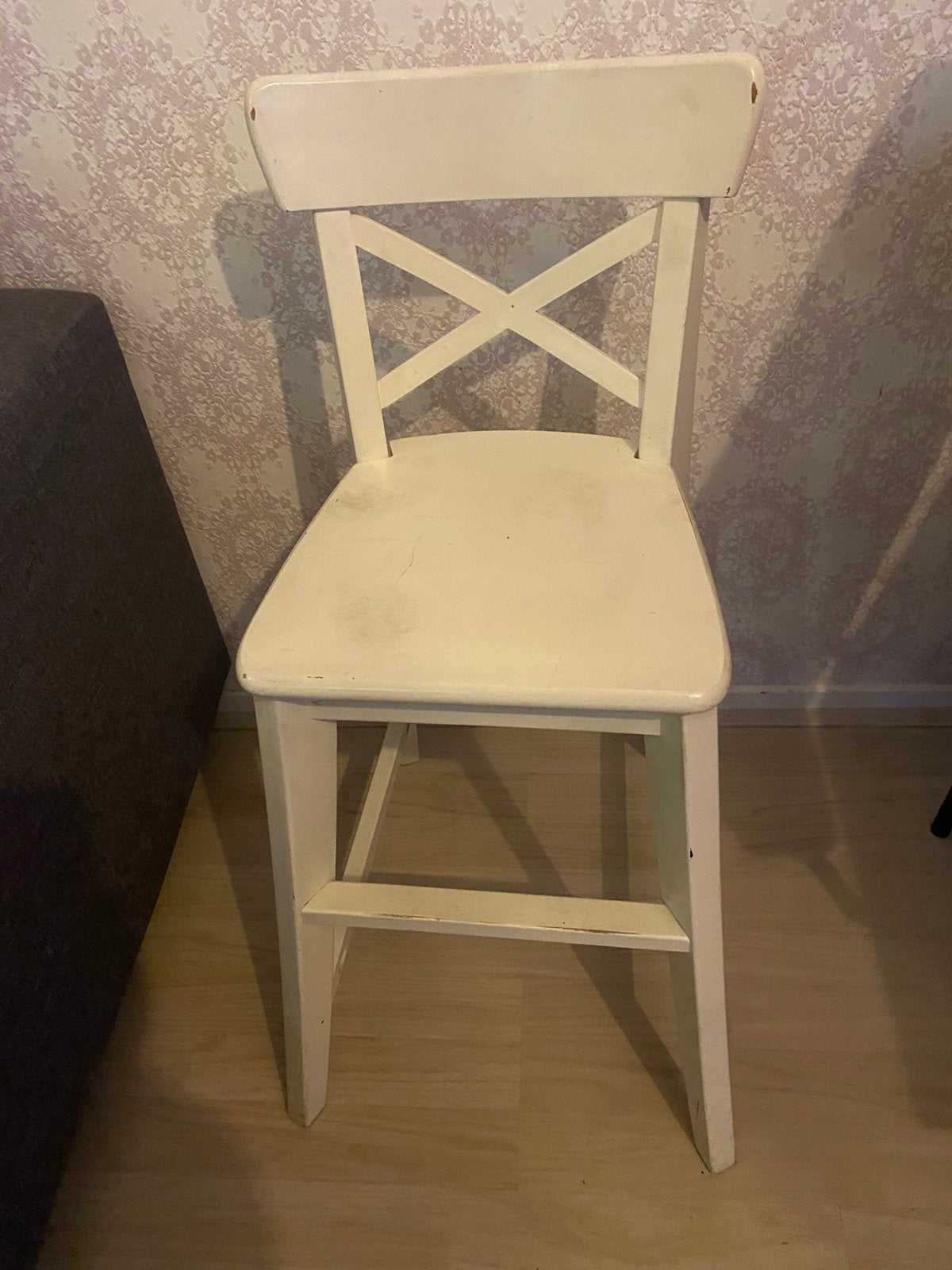 Ikea kinderstoel INGOLF, 1 kruk, Ophalen, Zo goed als nieuw, 60 tot 90 cm