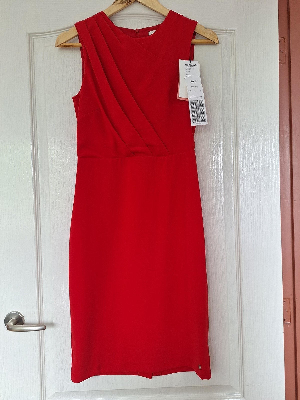 Cocktailjurk rood steps maat 34, nieuw met prijskaartje/NWT, Kleding | Dames, Jurken, Ophalen, Nieuw, Knielengte, Steps