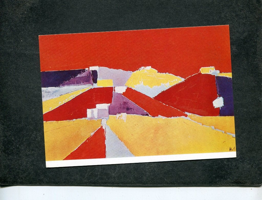 Ansicht Nicolas de Stael - Agrigente, Verzenden, 1980 tot heden, Ongelopen