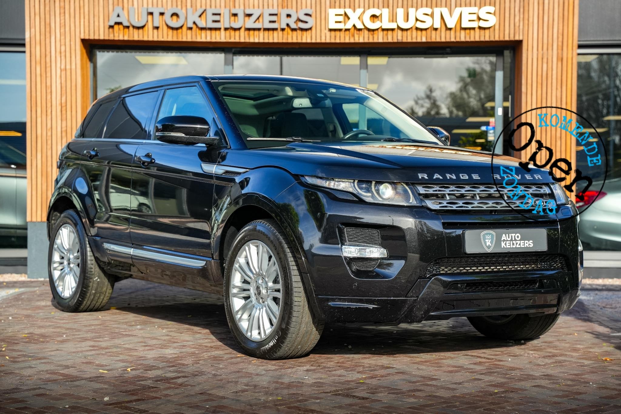 Land Rover Range Rover Evoque 2.0 Si 4WD Dynamic Panoramadak, Auto's, Automaat, Gebruikt, 4 cilinders, Zwart