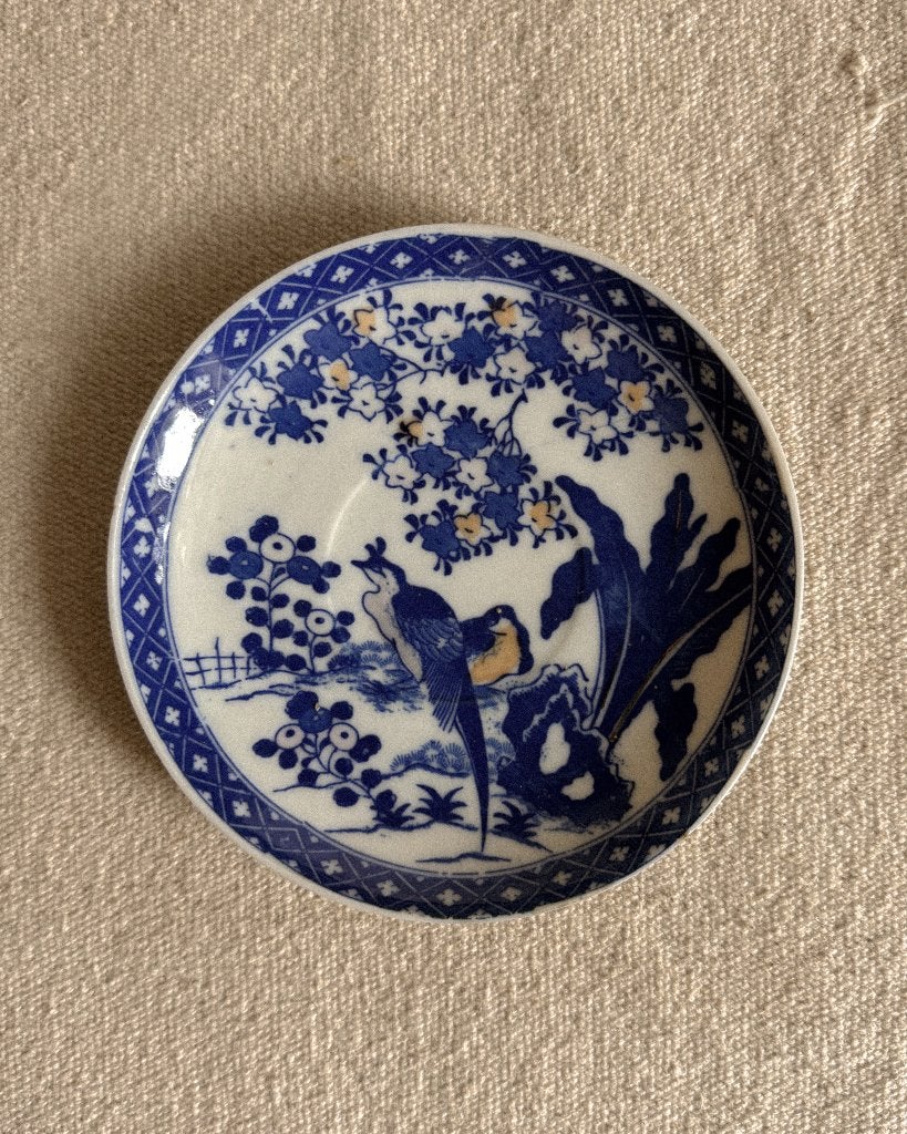 Antique Japanese porcelain side plate, Ophalen of Verzenden