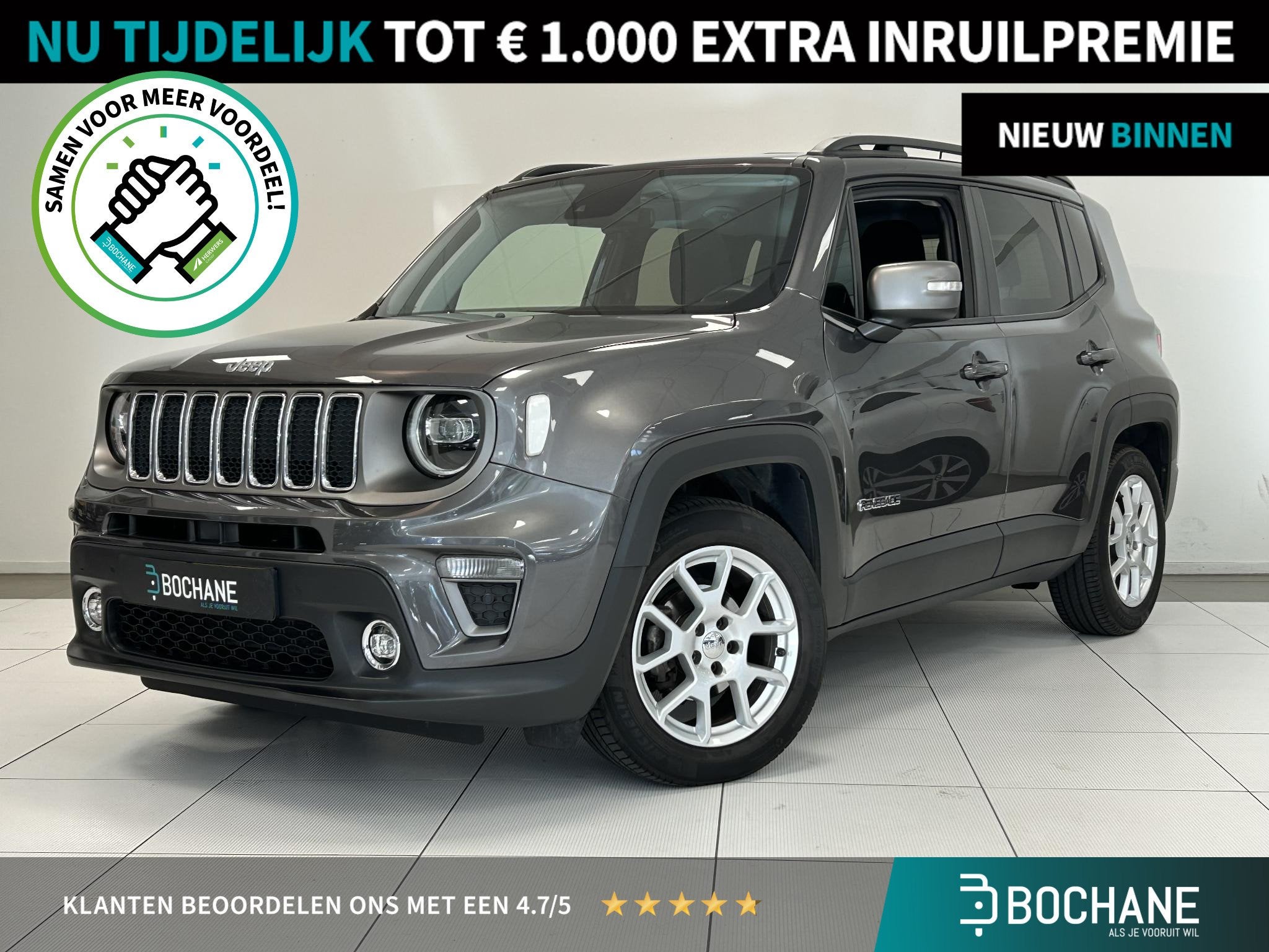 Jeep Renegade 1.0T-e2 Limited | Parkeersensoren | Climate co