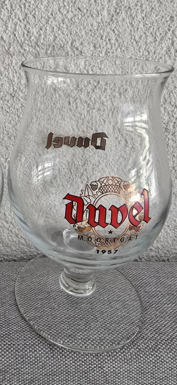 Duvel glas Moortgat 1957, Ophalen, Nieuw, Glas of Glazen, Duvel