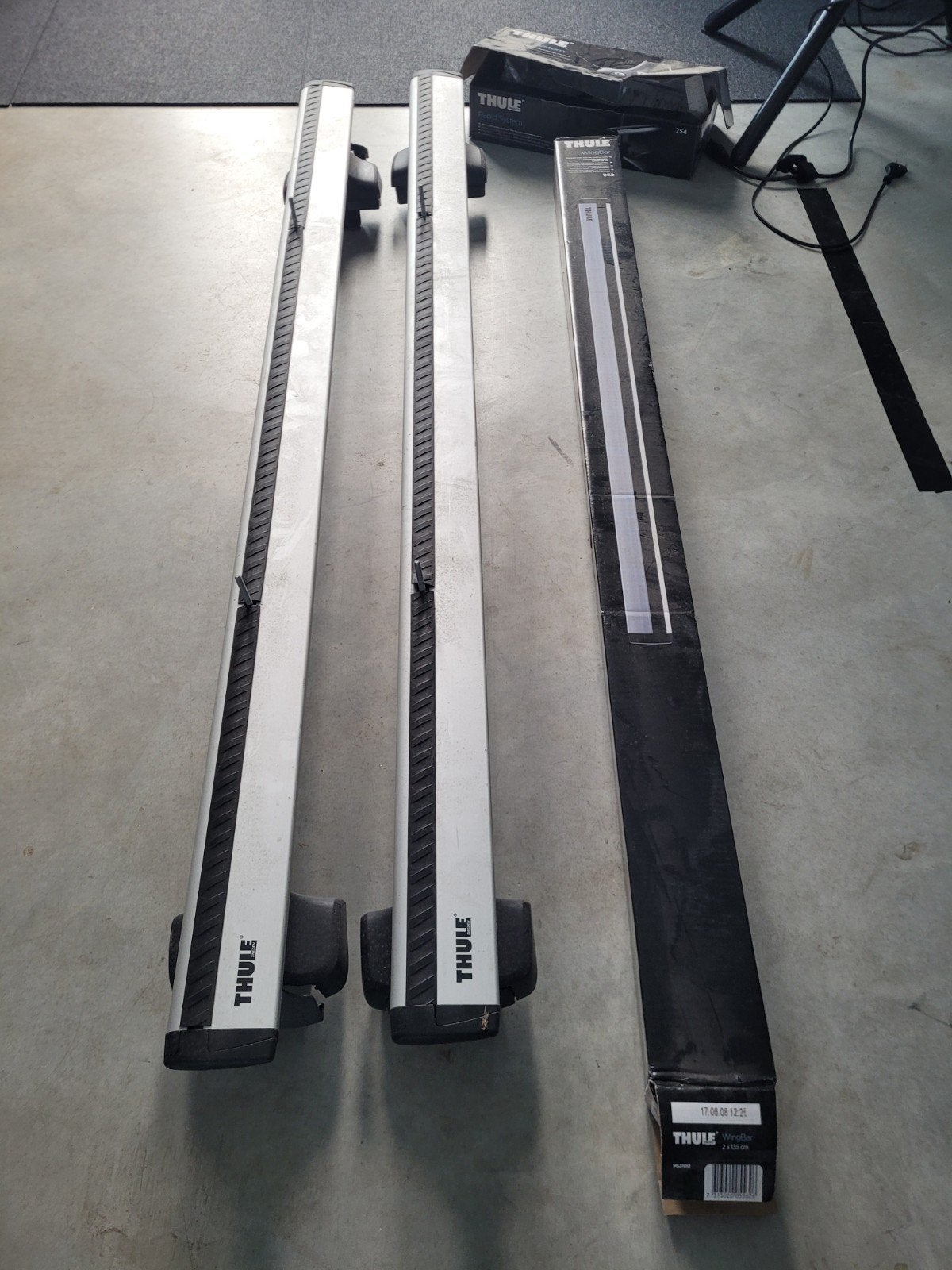 Thule WingBar dakdragers 962(135cm), Auto diversen, Dakdragers, Ophalen