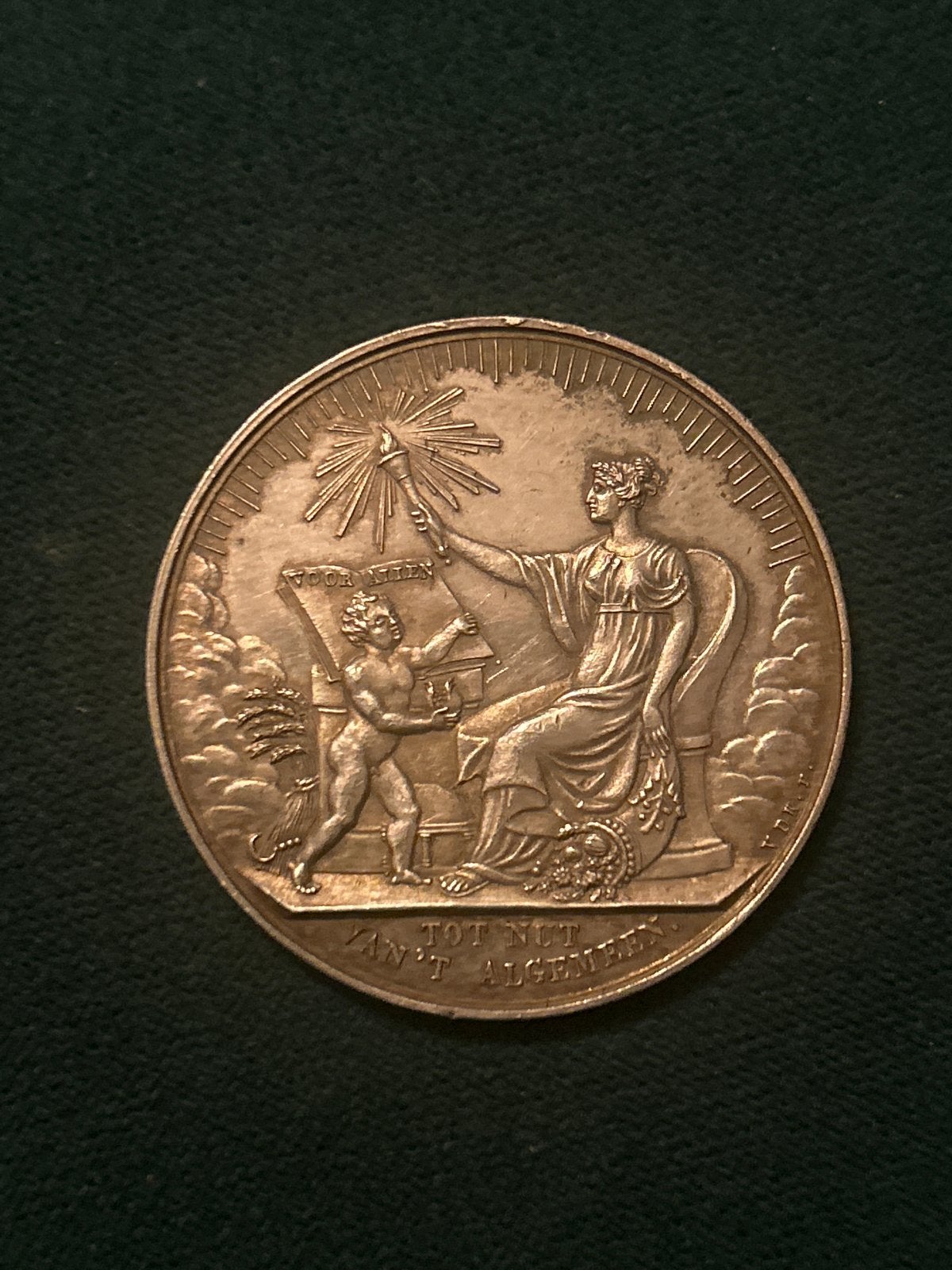 Zilveren Penning 1834 - 50-jarig Bestaan, Ophalen of Verzenden, Zilver