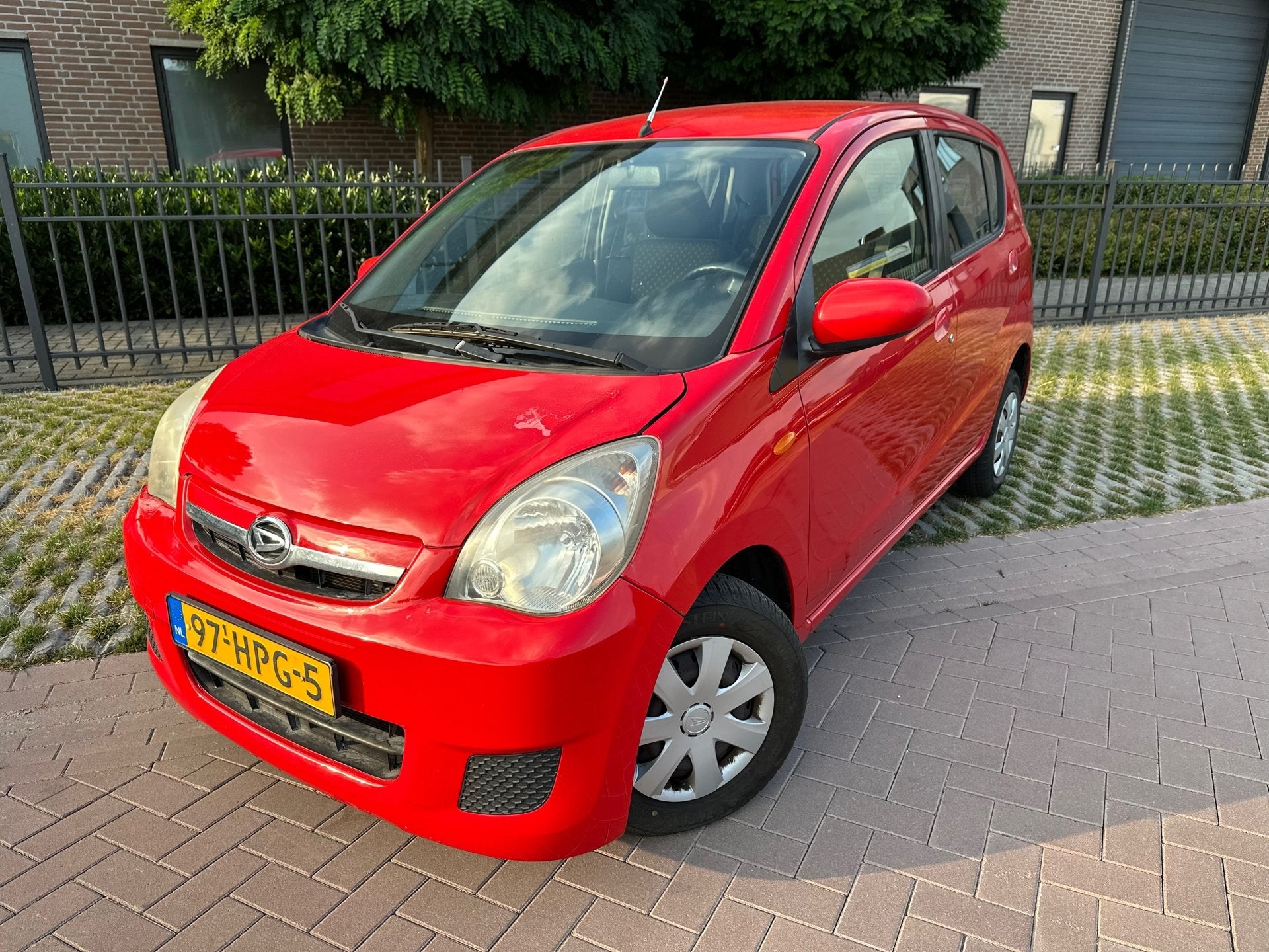 Daihatsu Cuore MET KOELE AIRCO & APK TOT 01-03-2027!, Voorwielaandrijving, 18 €/maand, 4 stoelen, Cuore