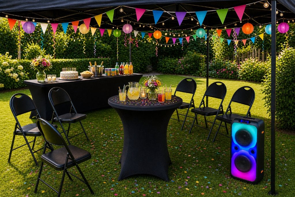 Compleet Feestpakket 3x6 – Muziek & Comfort, Hobby en Vrije tijd, Ophalen of Verzenden, Nieuw, Verjaardag