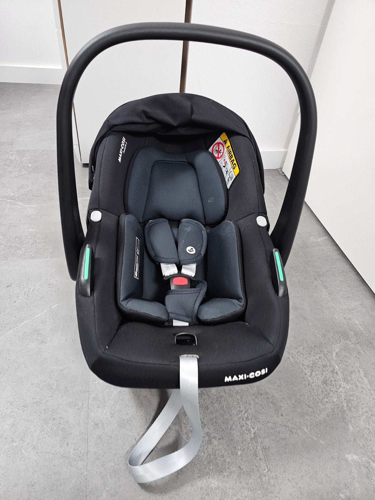 Maxicosi, Kinderen en Baby's, Autostoeltjes, Ophalen, Autogordel, Zo goed als nieuw, 0 t/m 13 kg
