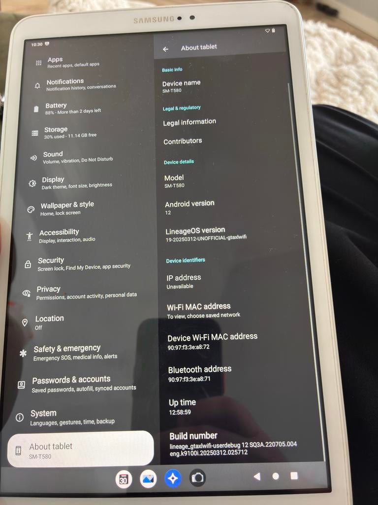 Samsung Galaxy Tab A (SM-T580) - 10.1 inch, 16GB, Wi-Fi, 10 inch, Gebruikt, Ophalen of Verzenden, 16 GB
