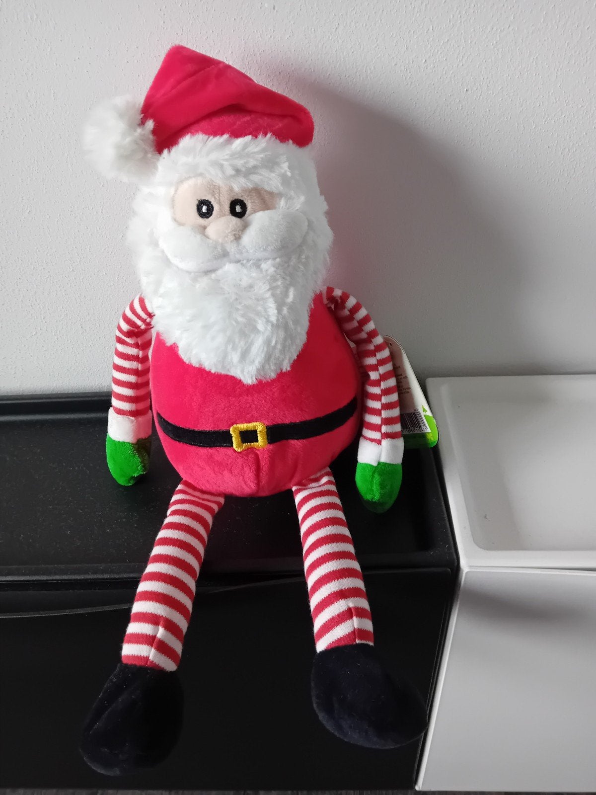 kerstman knuffel. zd trading. 41 cm., Ophalen of Verzenden, Nieuw