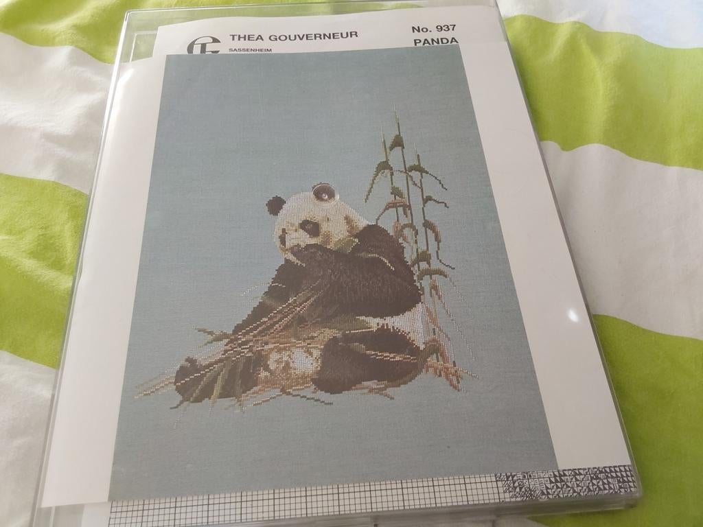 Borduurpakket Panda, Ophalen, Nieuw, Borduurpakket